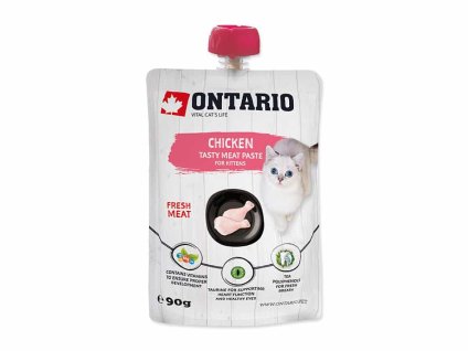 ONTARIO Kitten Chicken Fresh Meat Paste 90g