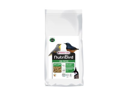 VERSELE-LAGA NutriBird Uni Patee - kompletní směs vlhčená medem pro malé druhy ovocno a hmyzožravých ptáků nebo doplněk pro exoty a evropské pěvce 25k