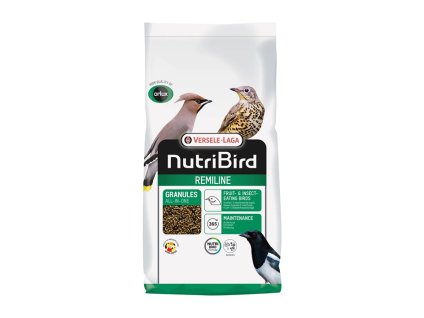 VERSELE-LAGA NutriBird Remiline Universal Granules - kompletní granule pro sojkovité a drozdovité s plody jalovce 25kg