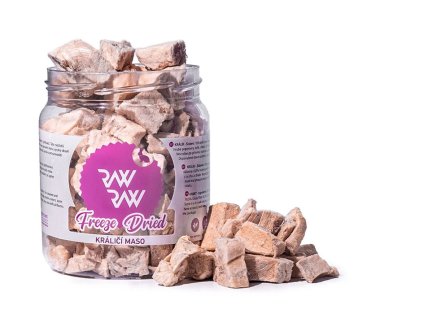 RAW RAW Freeze Dried Králičí maso 70g