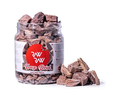 RAW RAW Freeze Dried Kachní prsa 70g (DOPRODEJ)
