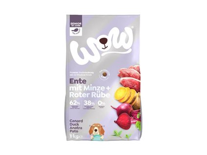 WOW Senior kachna Minis 1kg