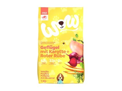WOW Junior drůbeží Junior Minis 1kg