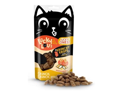 LUCKY LOU Lucky Ones Krunchy Krisps s kuřetem 60g