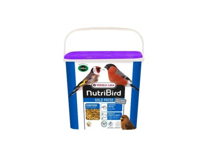 VERSELE-LAGA NutriBird Gold Patee - vlhčené vaječné krmivo pro všechny druhy původního ptactva 5kg