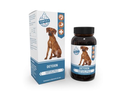 TOPVET Detoxin (humátové tablety) (90tbl)