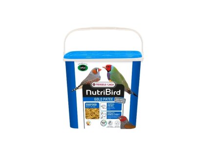 VERSELE-LAGA Nutribird Gold Patee - vlhčené vaječné krmivo pro tropické pěvce 5kg