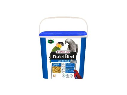 VERSELE-LAGA NutriBird Gold Patee - vlhčené vaječné krmivo pro střední a velké papoušky 5kg