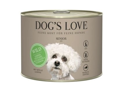 Konzerva DOG´S LOVE Classic Senior zvěřina 200g