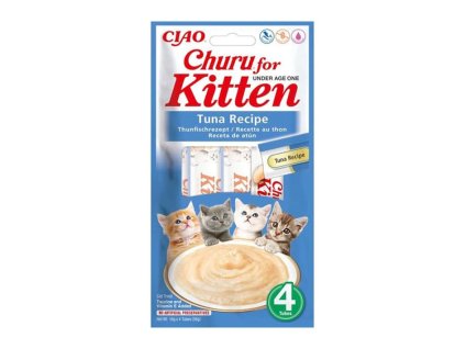 CIAO Churu Cat Snack Kitten tuňák 4x14g