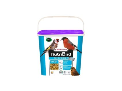 VERSELE-LAGA Nutribird Gold Crumble - suché vaječné krmivo pro evropské pěvce (období rozmnožování) 4kg