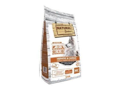 NATURAL GREATNESS Hepatic-Cardiac Dog Diet 2kg