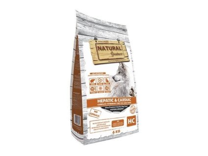 NATURAL GREATNESS Hepatic-Cardiac Dog Diet 6kg