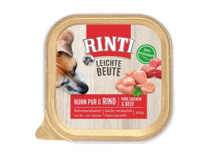 Paštika RINTI Leichte Beute kuře a hovězí 300g