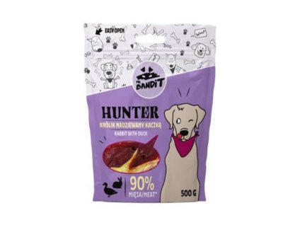 VET EXPERT Mr.Bandit pochoutka Hunter králík a kachna 500g