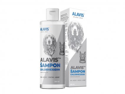ALAVIS Šampon chlorhexidin 250ml