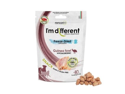 I´M DIFFERENT Snack perlička - mrazem sušený pamlsek 40g (DOPRODEJ)