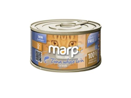 Konzerva MARP Cat Holistic Plus tuňákové filety ve vývaru 70g