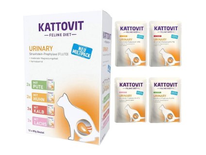 Kapsička KATTOVIT Feline Diet Urinary 12x85g (multipack)