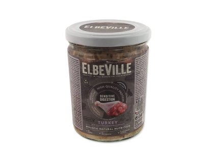 Konzerva ELLBEVILLE Sensitive Digestion krůtí s mátou 440ml