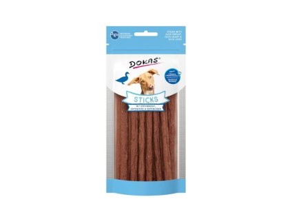 DOKAS Tyčinky kachní prsa, srdíčka a játra 60g