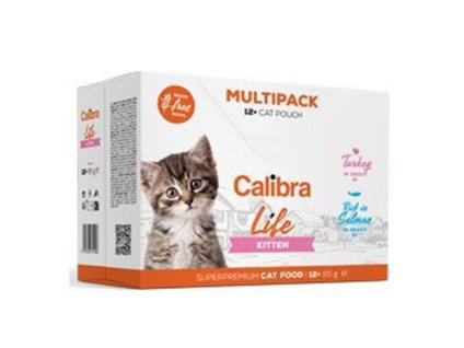Kapsička CALIBRA Cat Life Kitten 12x85g (multipack)