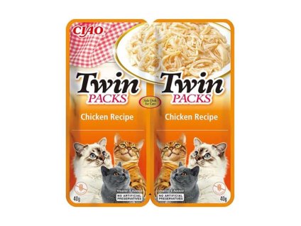 CIAO Twin Packs Cat kuře 80g