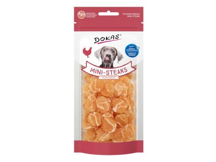 DOKAS Mini steaky z kuřecích prsou 50g