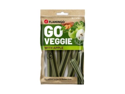 FLAMINGO Go Veggie tyčky s jablkem 78g (6ks)