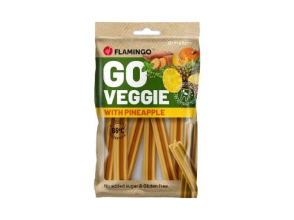 FLAMINGO Go Veggie tyčky s ananasem 78g (6ks)