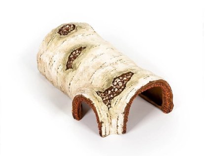 Skrýš REPTIZOO kmen topolu (M) 19,5x11,5x7,1cm