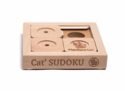 Dřevěný hlavolam MY INTELLIGENT PETS Sudoku Small Basic