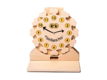 Dřevěný hlavolam MY INTELLIGENT PETS Clock