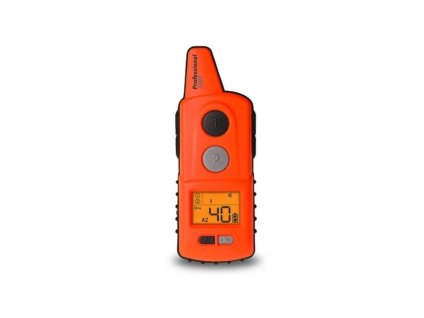 Vysílač k elektronickému obojku DOGTRACE d-control professional 1000 oranžový s LCD displejem (dosah 1000)