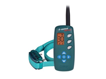 Elektronický výcvikový obojek DOGTRACE d-control 1500 mini s LCD displejem (dosah 1500m, pro malá plemena)