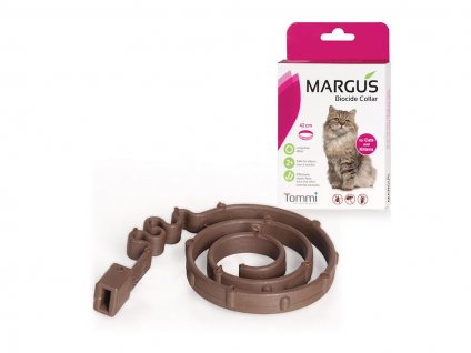 MARGUS antiparazitní obojek pro kočky 42cm