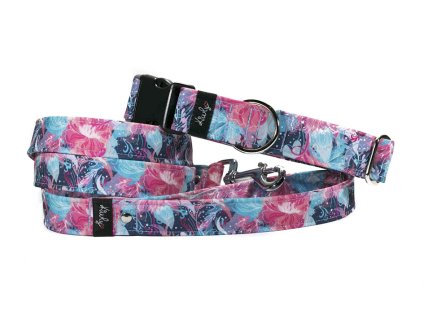 Vodítko přepínací HAPPYZOO BY KIWLY softshell Fantazie 2,5x200cm