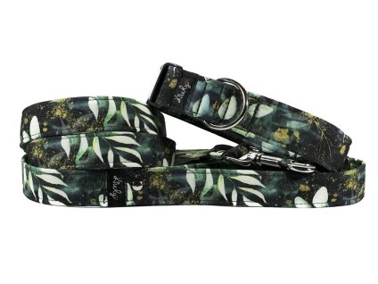 Vodítko přepínací HAPPYZOO BY KIWLY softshell Smaragd 2,5x200cm