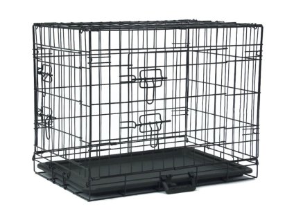 Klec pro psy AK FOR PETS černá 122x74,5x80,5cm