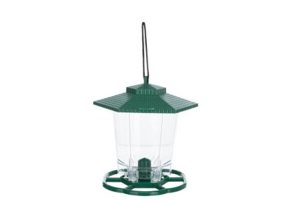 Venkovní krmítko TRIXIE závěsné zelené 17cm (DOPRODEJ)