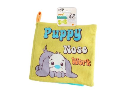 Hračka AFP plyš - Pups Nose Work Čmuchací knížka 3x16,5x16,5cm