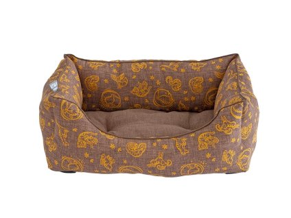 Pelech KIWI WALKER Kiwi & Friends Sofa Bed hnědý (XL) 110x85x26cm
