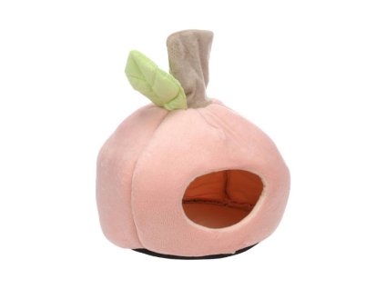 Iglú pro hlodavce FLAMINGO Helga růžové jablko 24x24x21cm (DOPRODEJ)