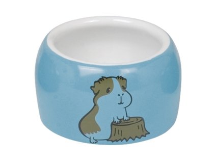 Keramická miska NOBBY pro hlodavce Hamster modro-bílá 8x4,5cm (125ml)