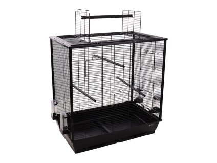 Klec pro ptáky FLAMINGO Gru černá 78,5x47,5x81cm