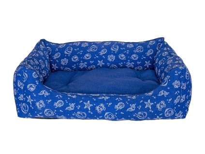 Pelech KIWI WALKER Kiwi & Friends Sofa Bed modrý (L) 85x70x24cm