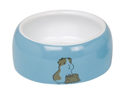Keramická miska NOBBY pro hlodavce Hamster modro-bílá 14,5x5,5cm (500ml)
