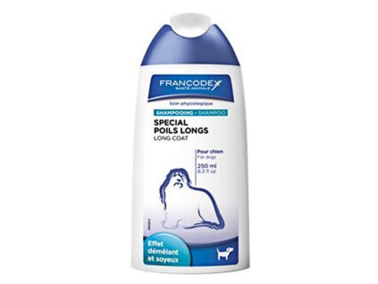 FRANCODEX šampon na dlouhou srst pro psy 250ml