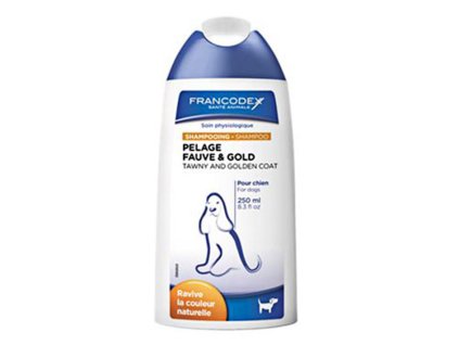FRANCODEX šampon na zlatou srst pro psy 250ml