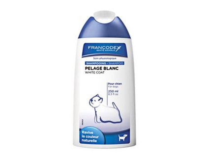 FRANCODEX šampon na bílou srst pro psy 250ml